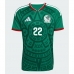 Camiseta México Hirving Lozano #22 Primera Equipación Replica Mundial 2026 mangas cortas